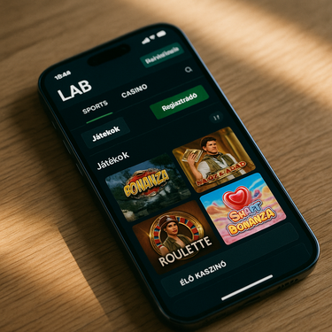 Lab Casino - Mobil játék telefonon és táblagépen